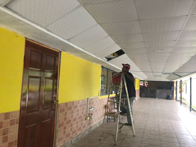 Acondicionan Módulo de la Villa y Extensión del IPHE en Los Santos
