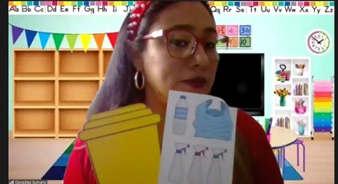 Niños del CAIPI aprenden sobre reciclaje