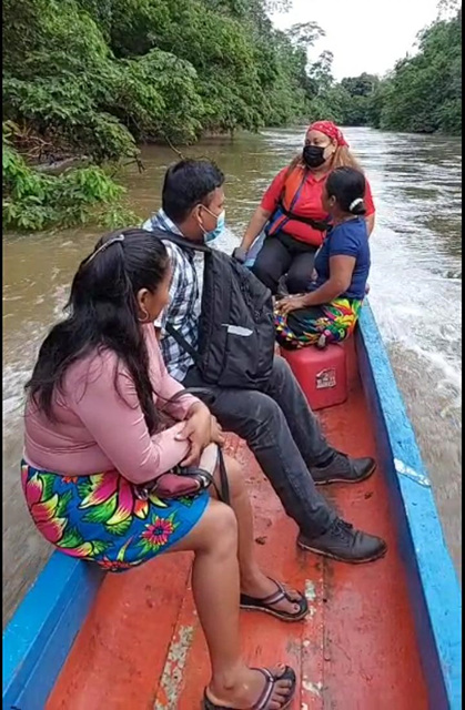 Realizan gira educativa a la comarca Emberá–Wounaan  
