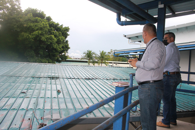Inspeccionan medidas de seguridad en la Extensión del IPHE de Tocumen
