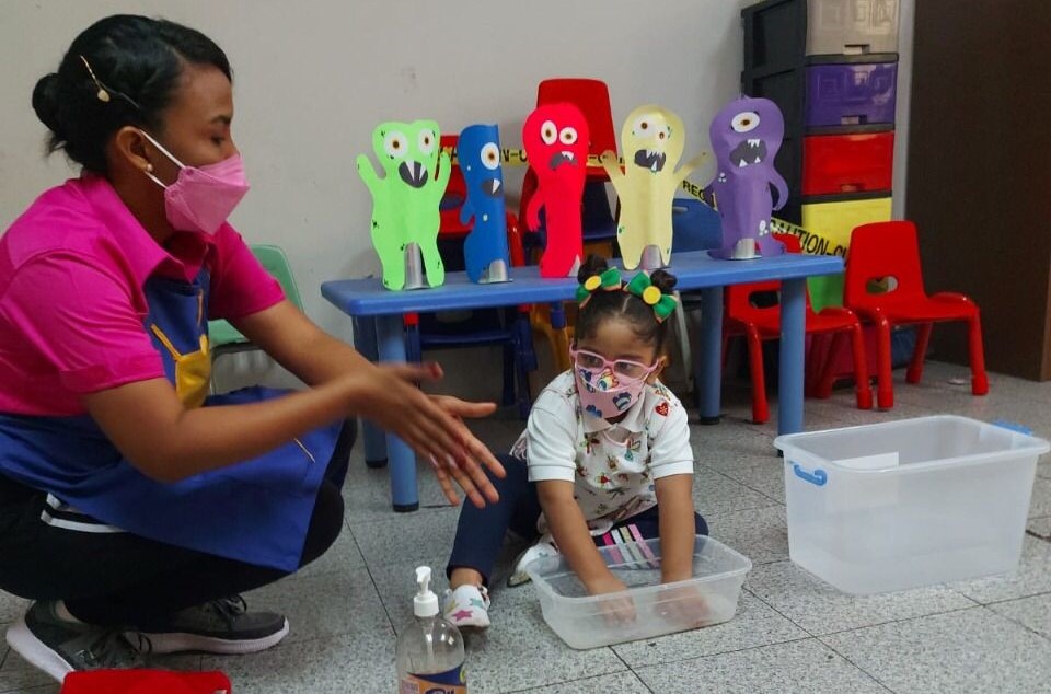 Exitoso retorno a clases semipresenciales en el Programa de Estimulación Precoz