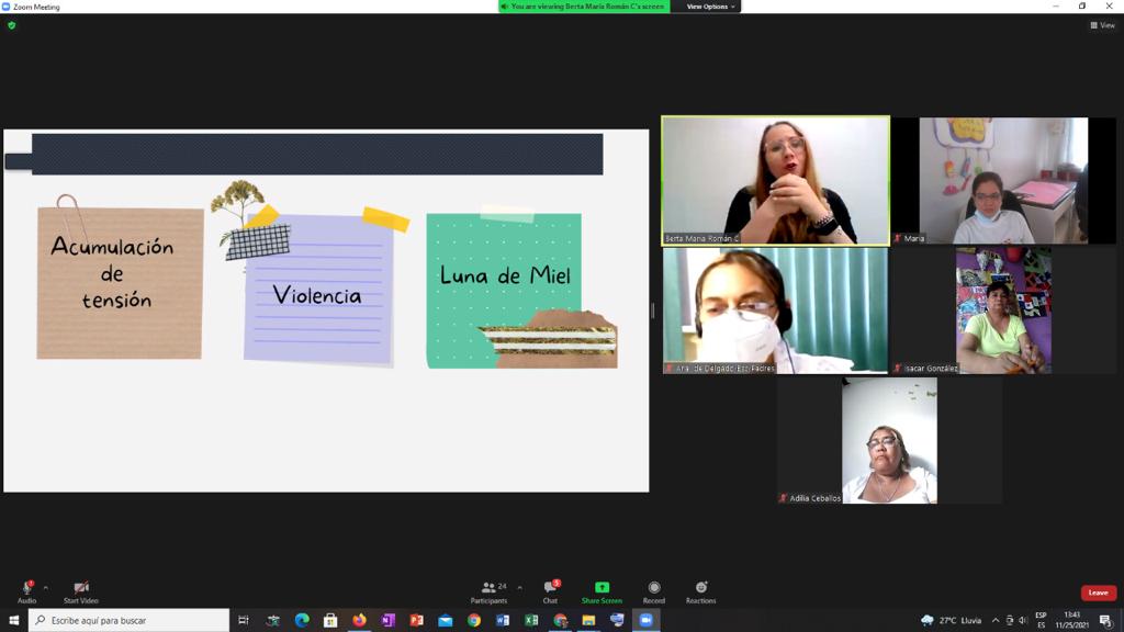 Padres de familia fueron orientados sobre cómo detectar la violencia y sanar las emociones asociadas