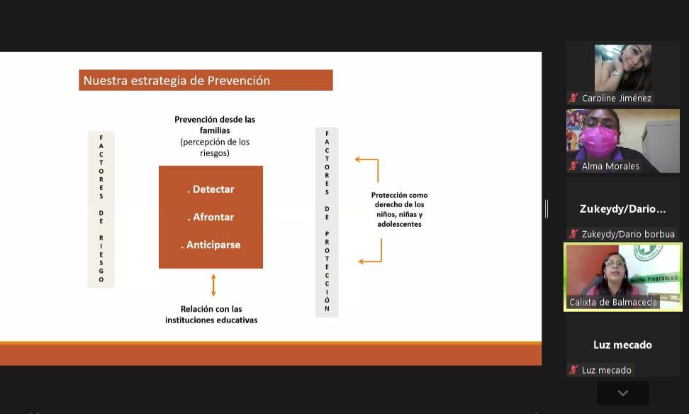 Comunidad Educativa del IPHE de Colón participa de un taller de prevención de la violencia