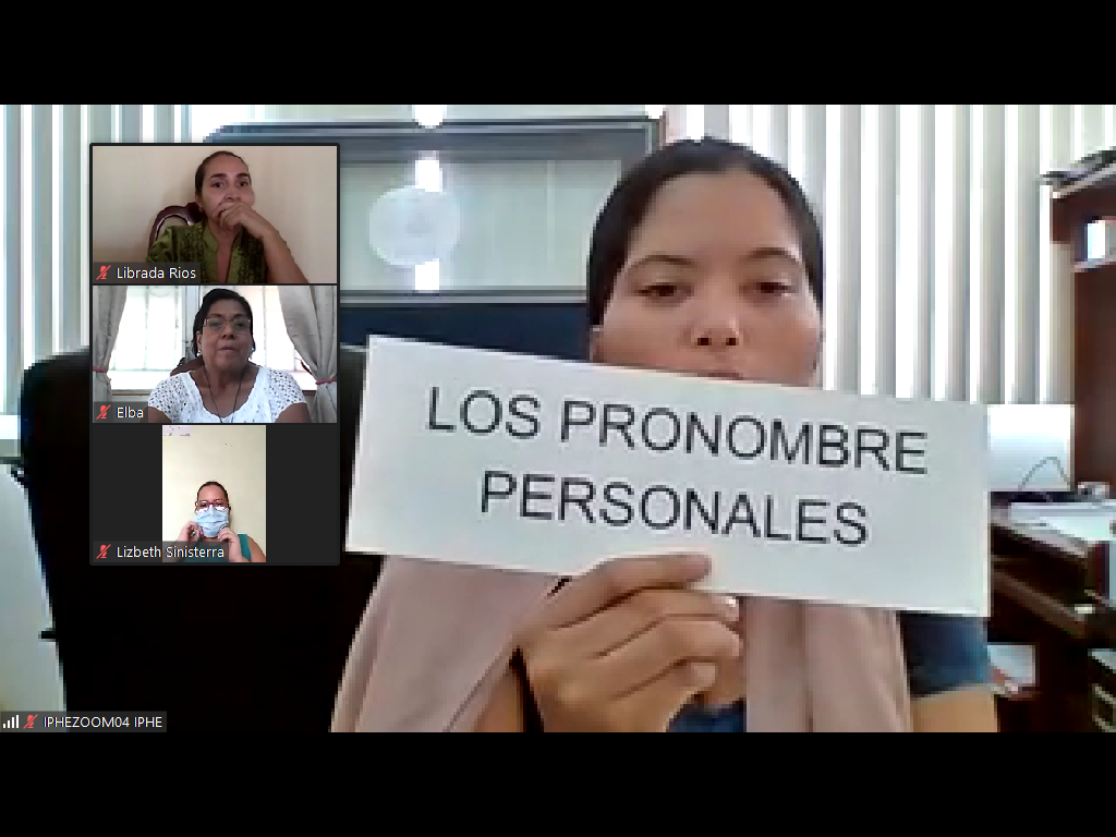 Educadores del IPHE se adiestraron en Lengua de Señas Panameñas 