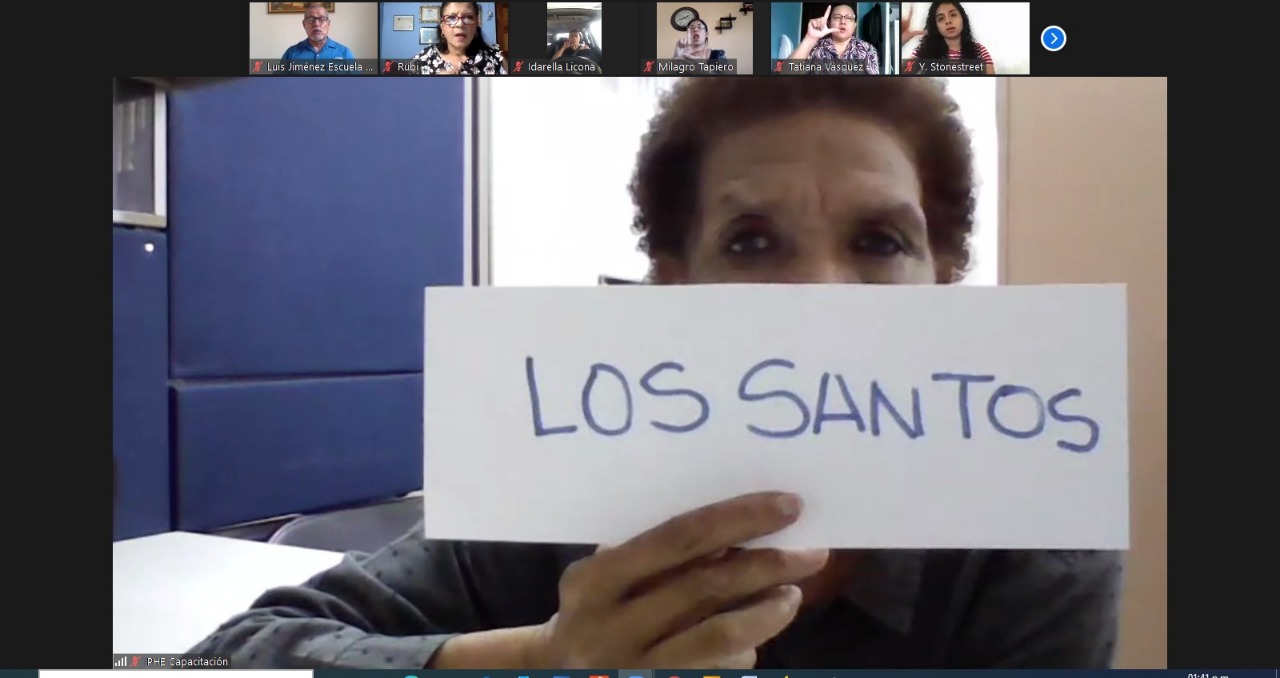 Prosigue docencia sobre Lengua de Señas Panameñas a docentes y técnicos