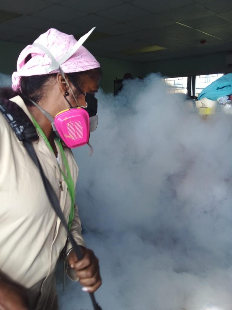 Extensión de Tocumen realiza fumigación 