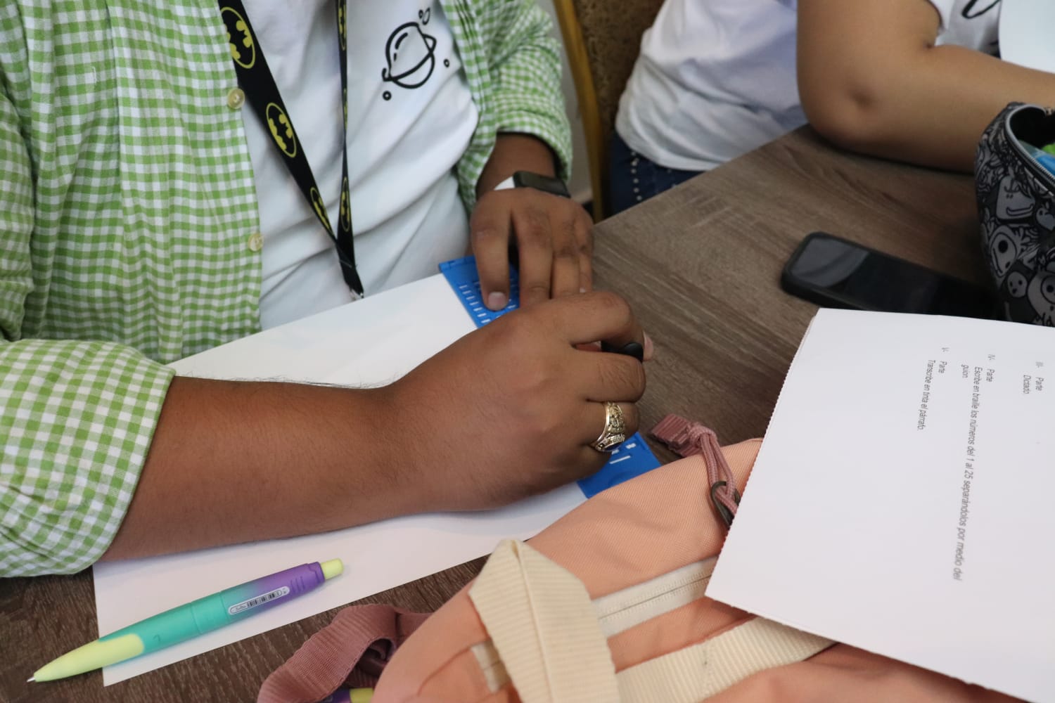 Docentes y especialistas del equipo técnico preparados para la enseñanza del Braille