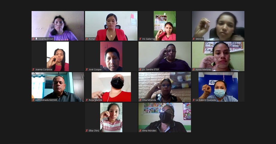 Profesionales del IPHE inician curso de Lengua de Señas Nivel N° I
