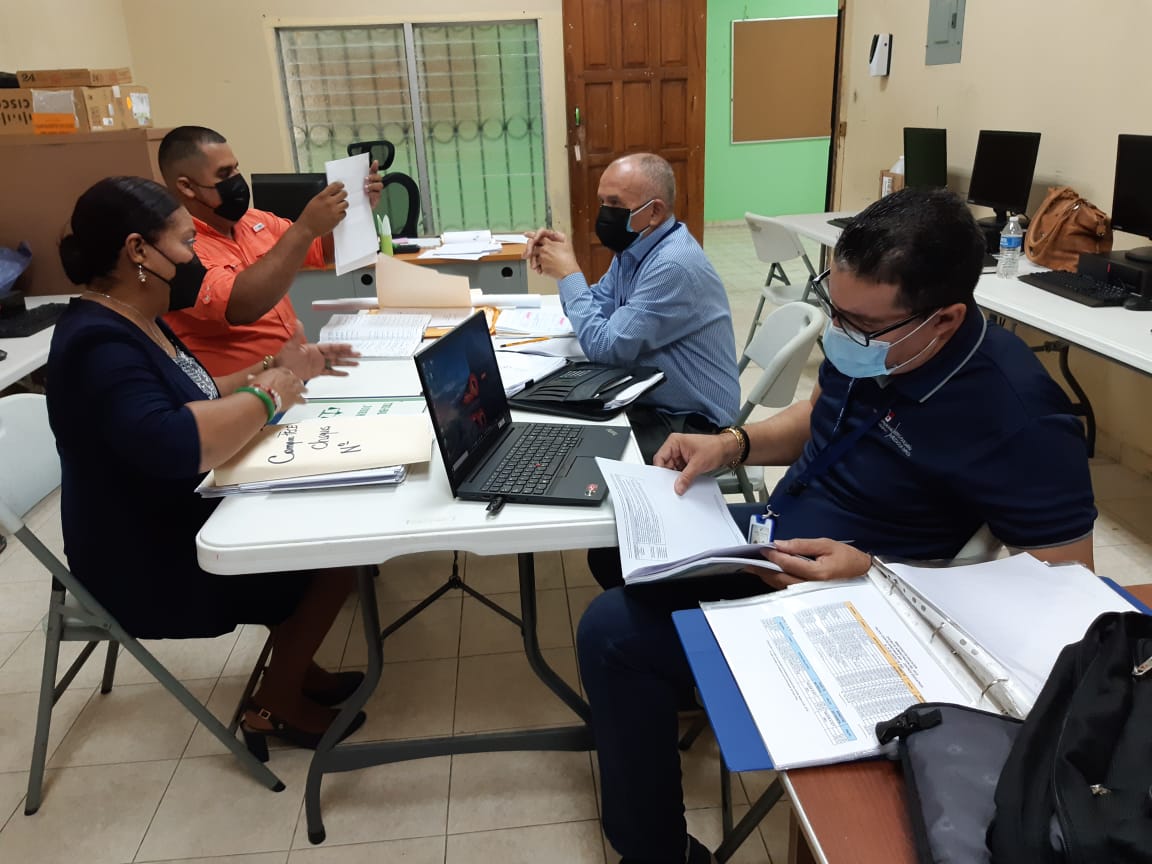 Realizan visita de supervisión en las Extensiones de Coclé