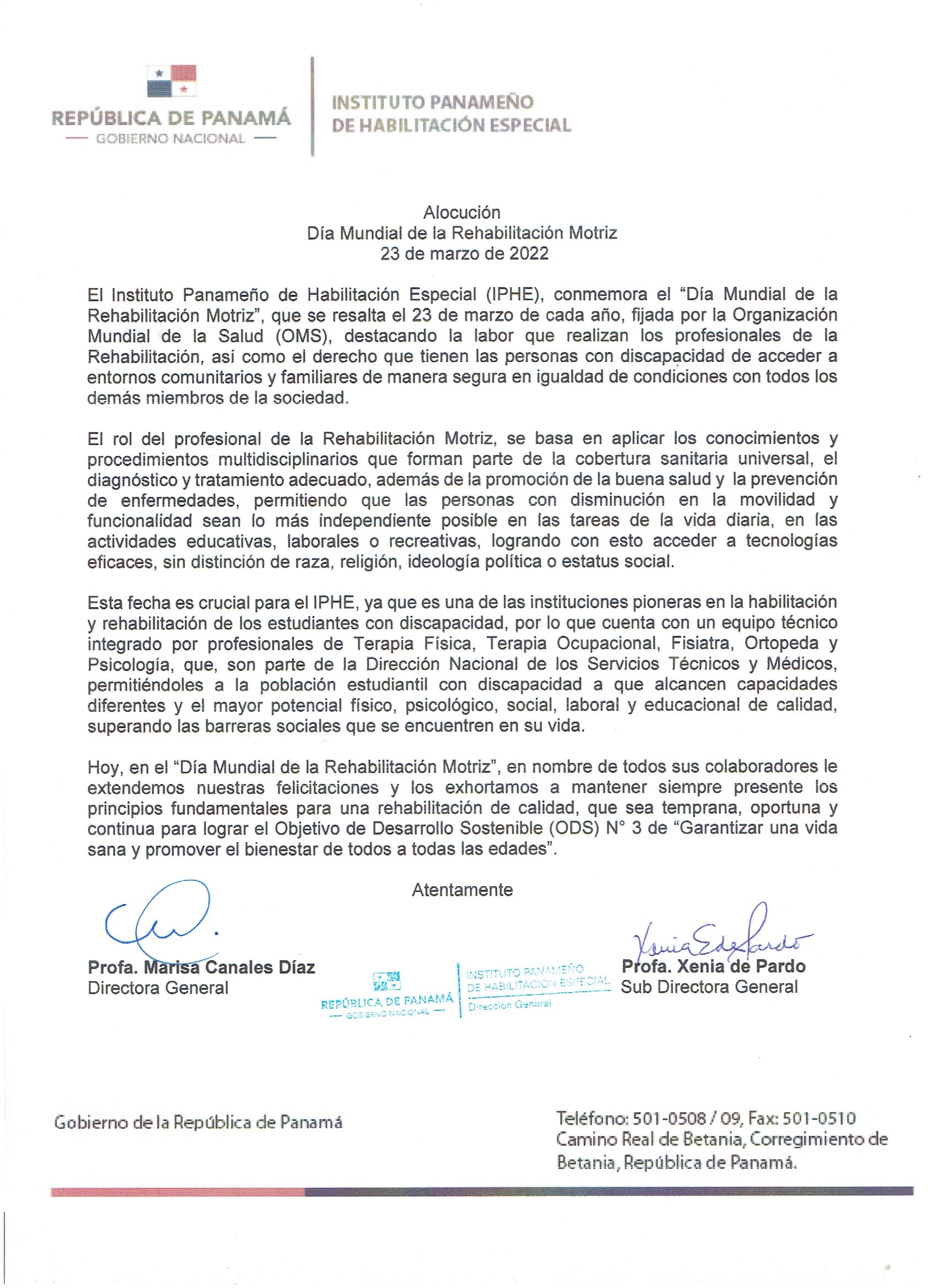 Día Mundial de la Rehabilitación Motriz 