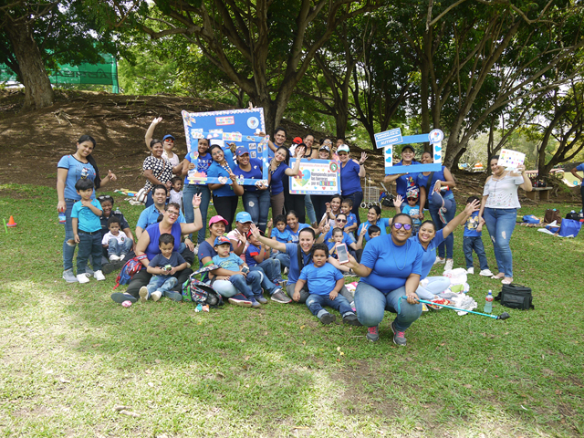 Niños del PEP participan en actividad educativa en el Parque Omar