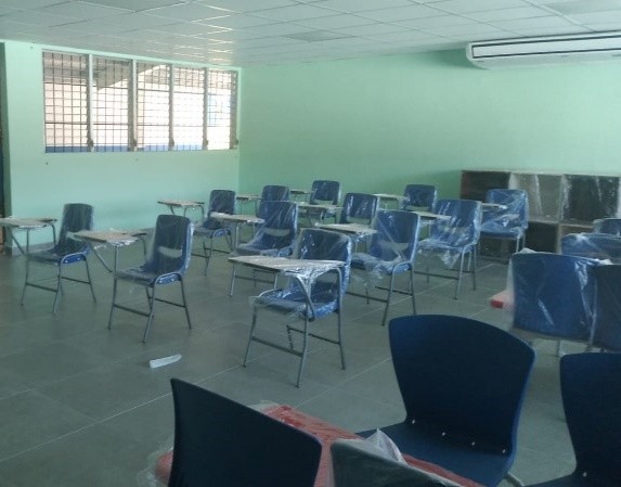 Director de la Extensión de Herrera realiza visita de trabajo a Centro Educativo Luciría Nieto de Pimentel en Los Pozos