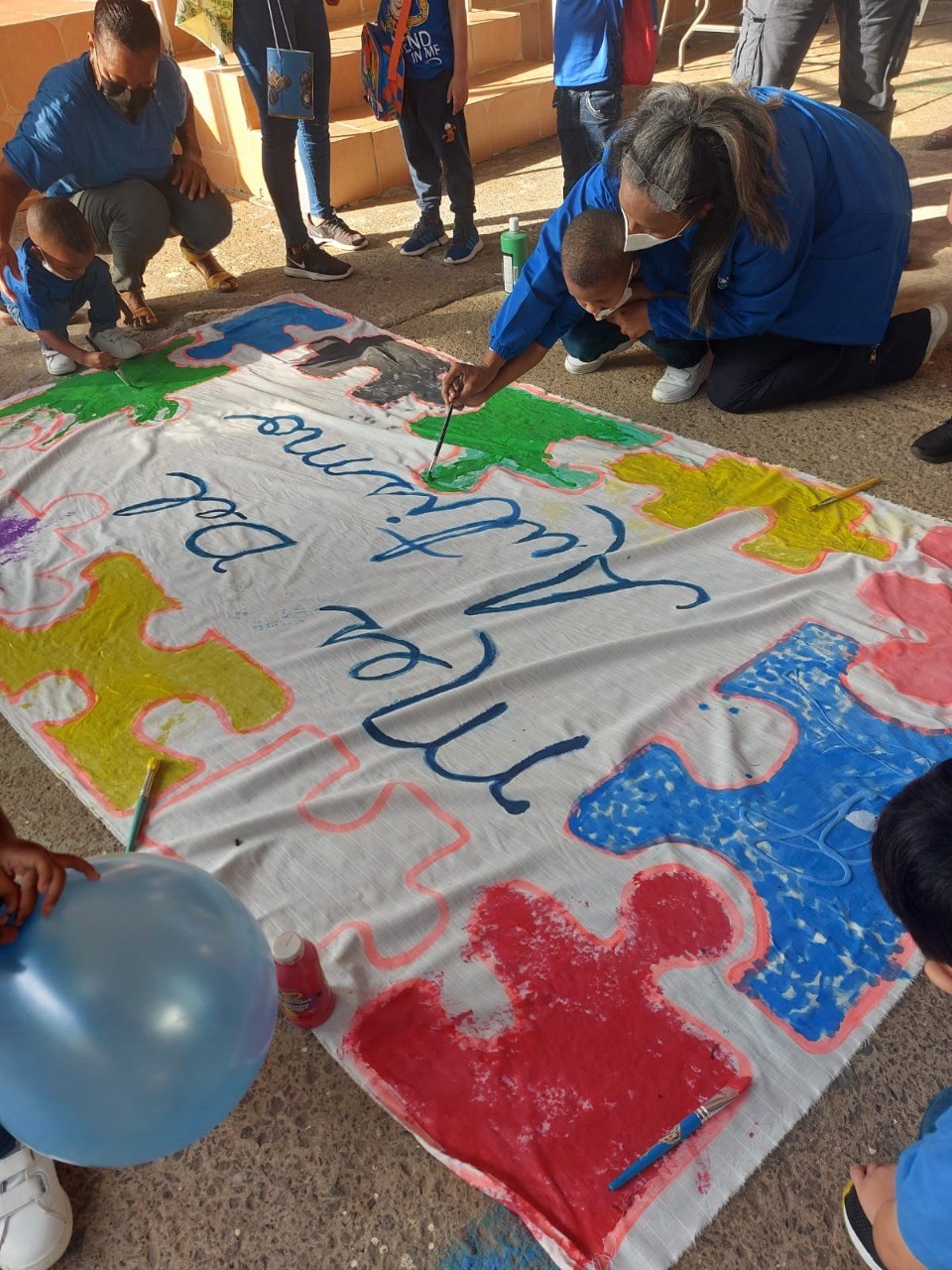 Musicoterapia lúdico recreativa para conmemorar “Mes del Autismo” en el Programa de Estimulación Precoz