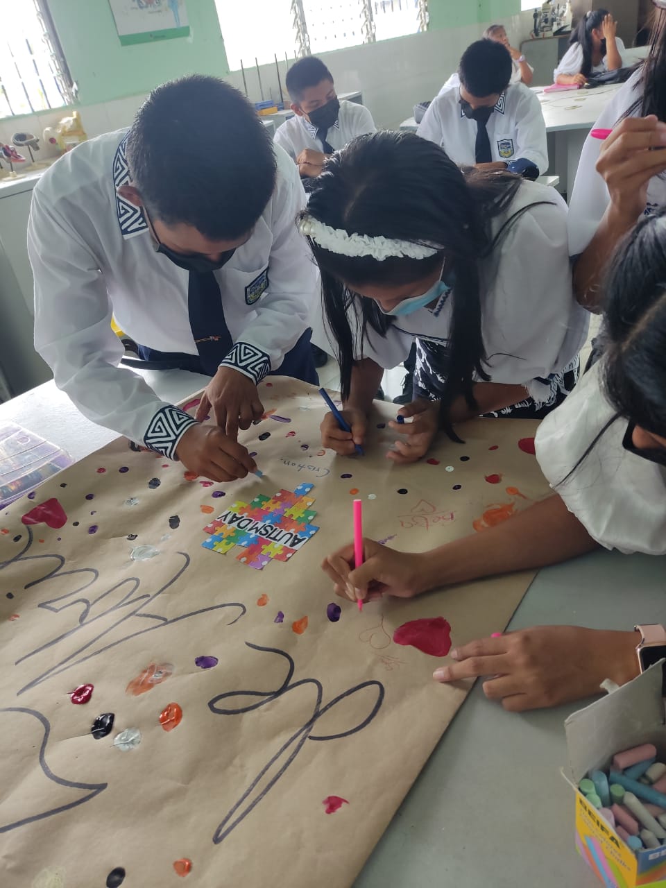 IPHE de Guna Yala conmemora “Día Mundial de Concienciación sobre el Autismo”   