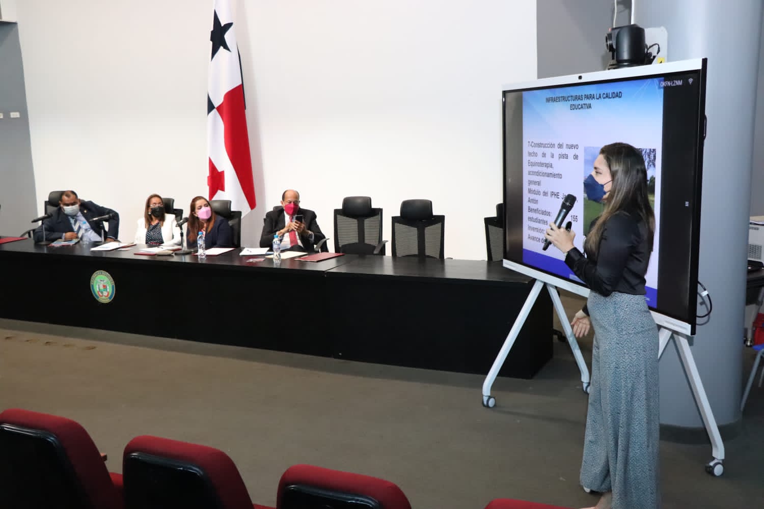 IPHE sustenta memoria de la vigencia fiscal anual 2021, ante la Asamblea Nacional de Diputados