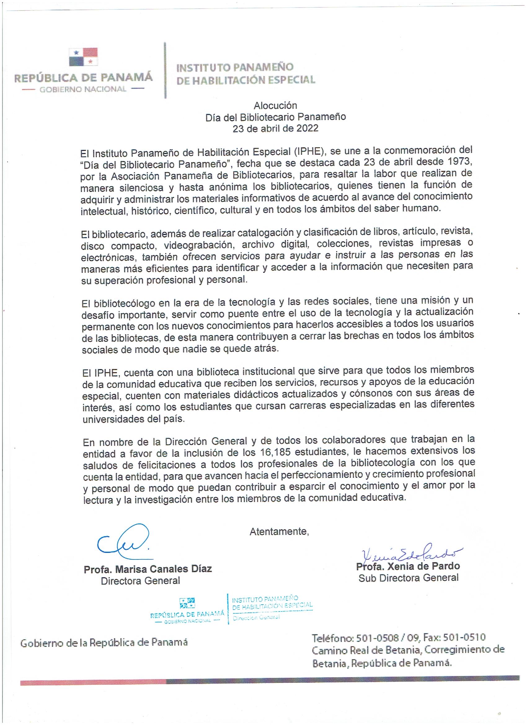 Día del Bibliotecario Panameño