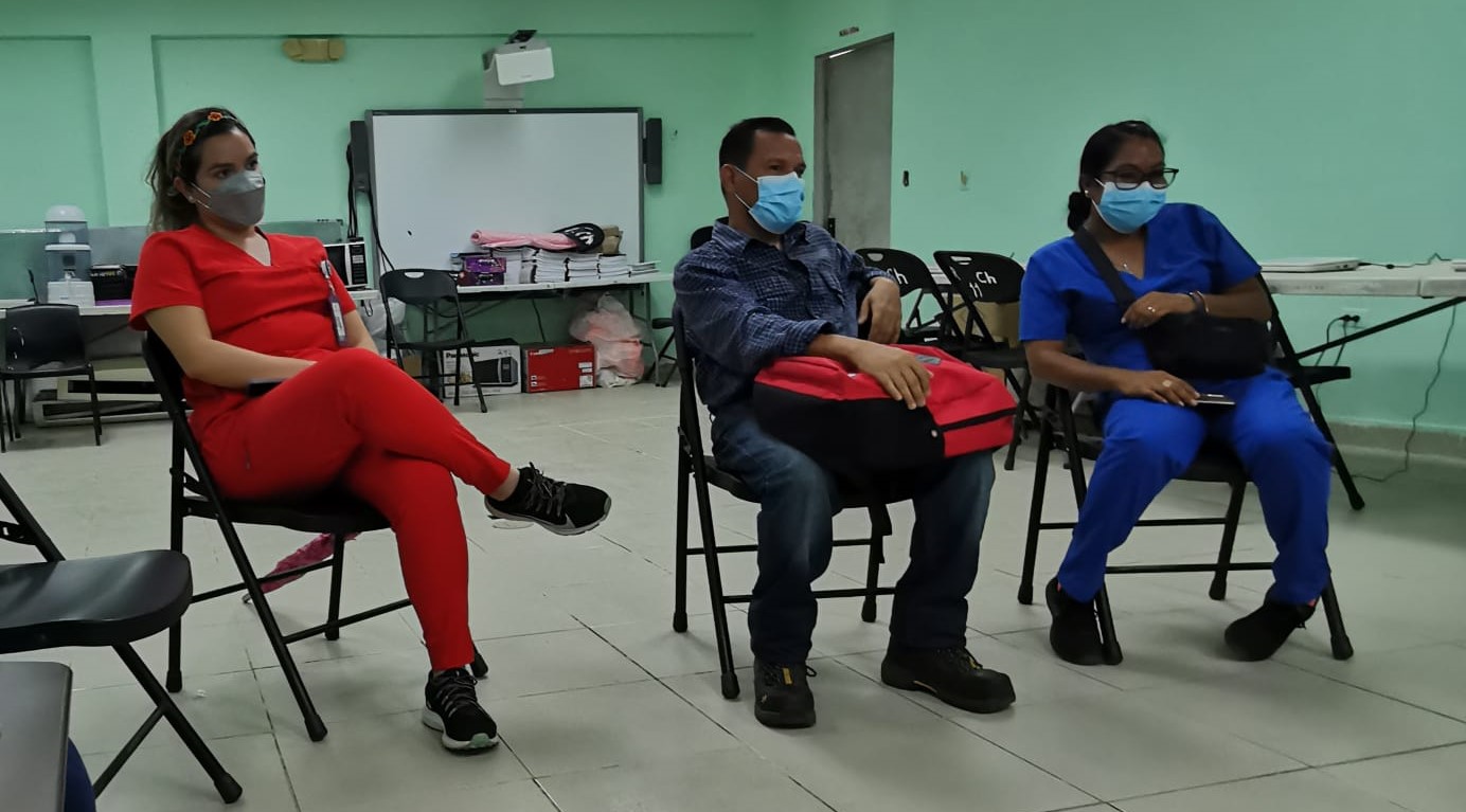Especialistas del Equipo Técnico del IPHE realizan gira de supervisión en Narganá de Guna Yala