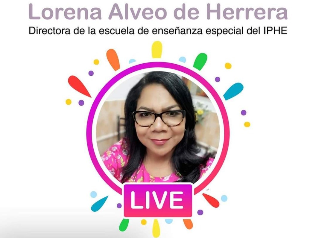 Directora de la Escuela de Enseñanza Especial explica aspectos de la Inclusión Educativa en Instagram Live de Ayoudas Panamá