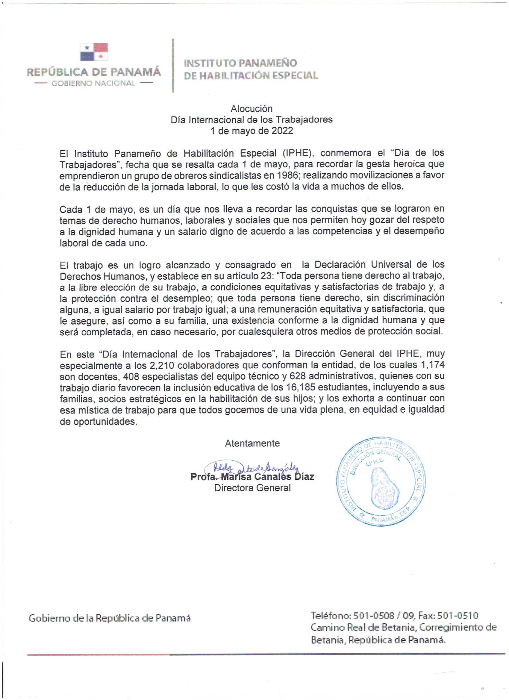 Día Internacional de los Trabajadores