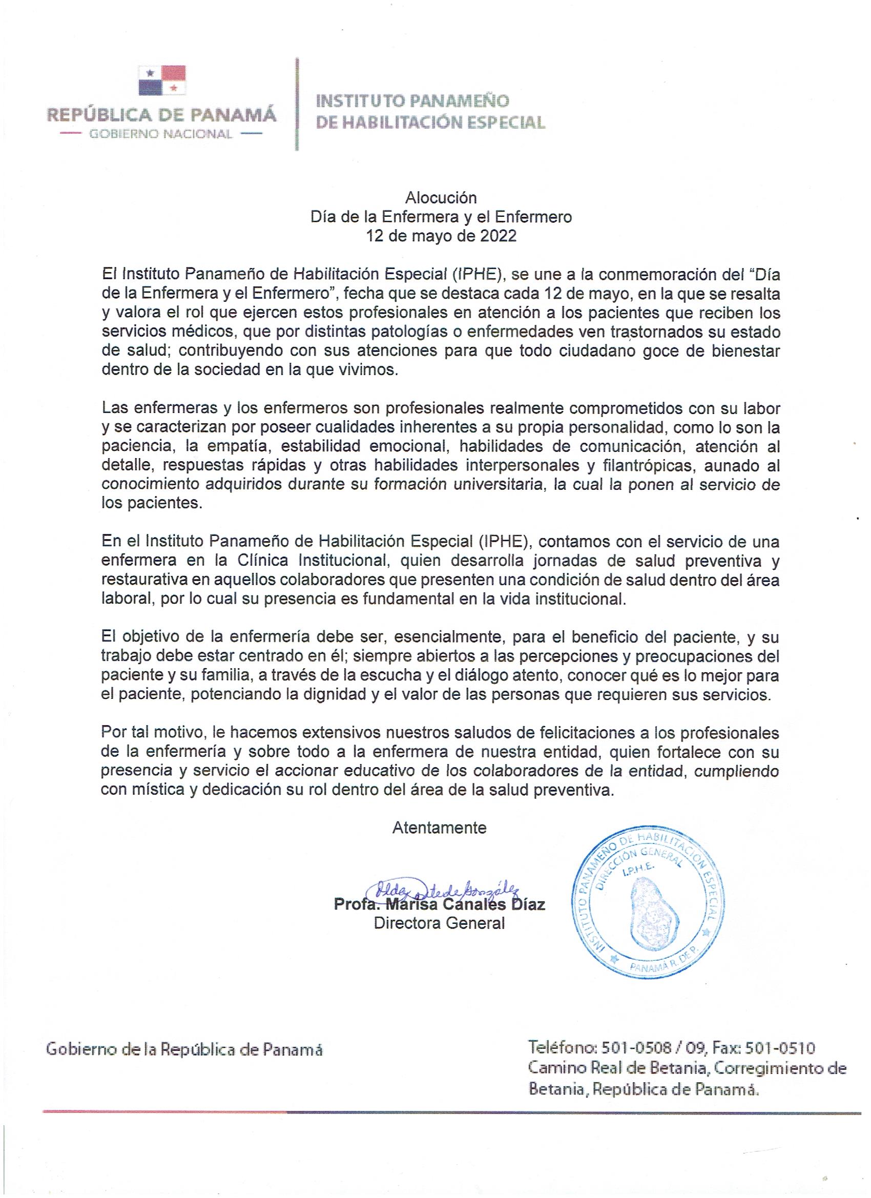 Día de la Enfermera y el enfermero
