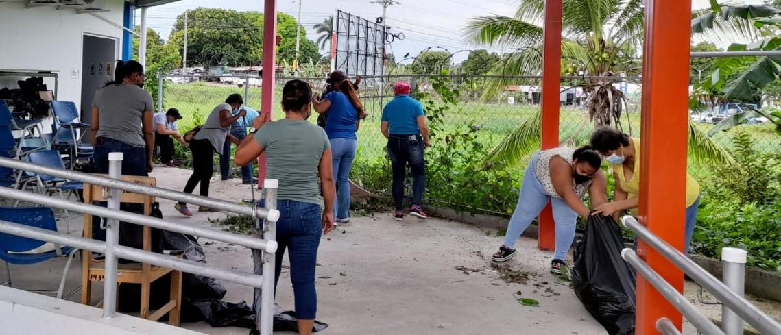 Jornada de limpieza en Penonomé    
