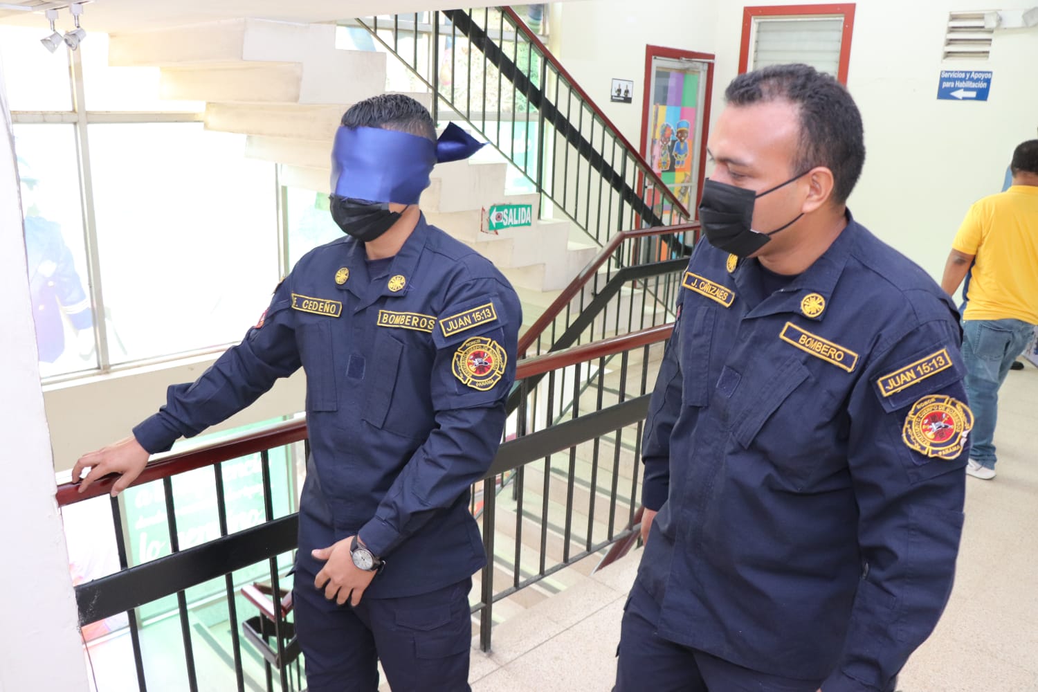 Bomberos se actualizan en Gestión de Riesgo