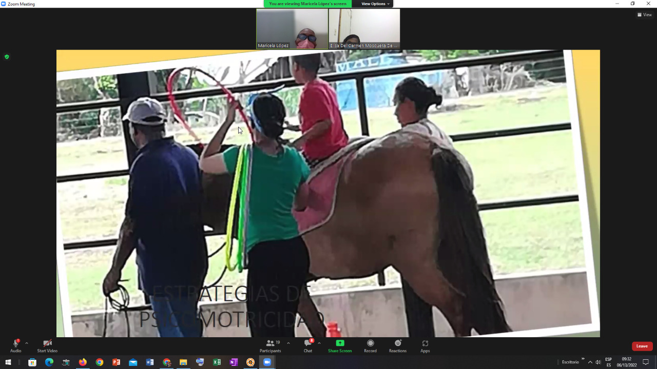Fortalecen conocimientos sobre equinoterapia