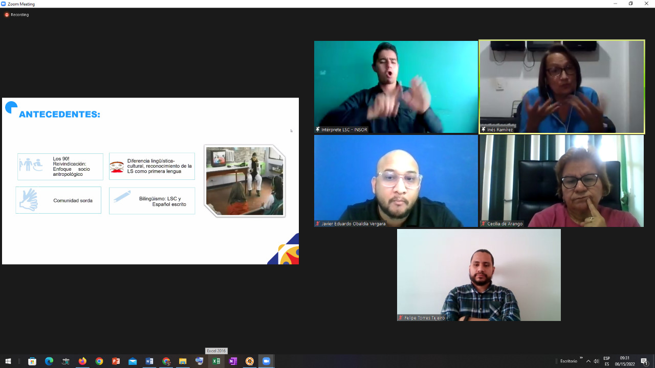 Tercer Conversatorio del IPHE e INSOR 2022 