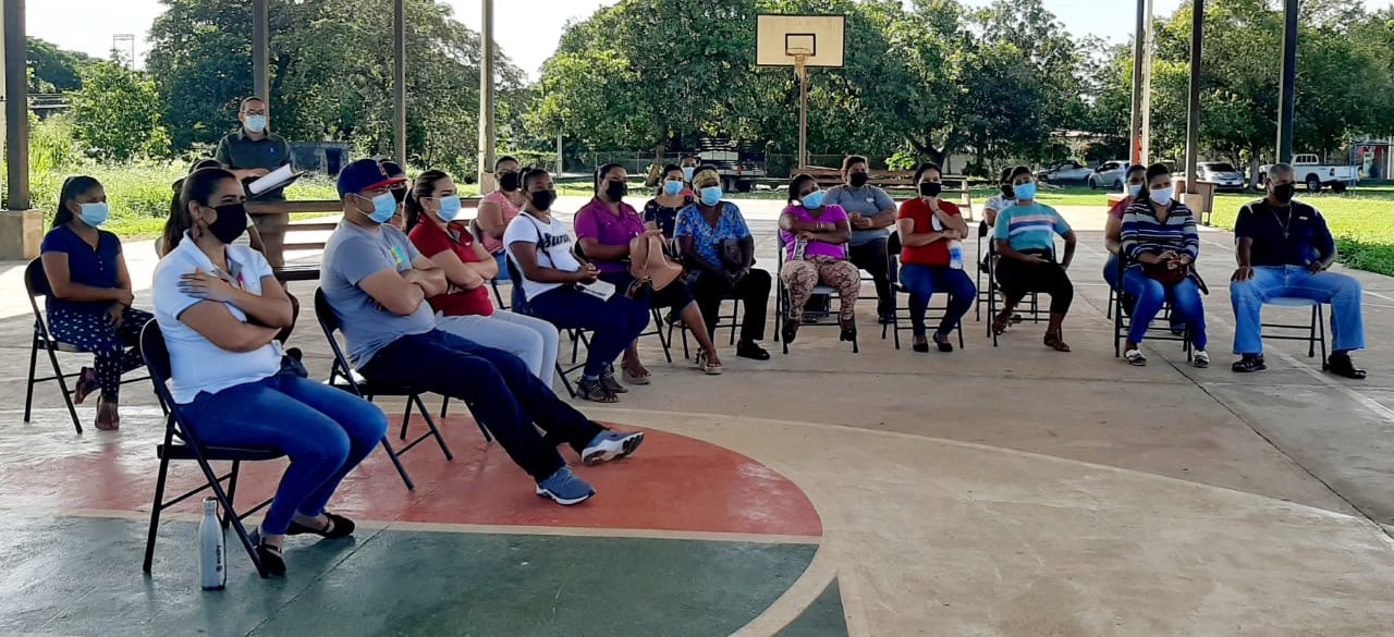 Capacitación a padres de Aguadulce  