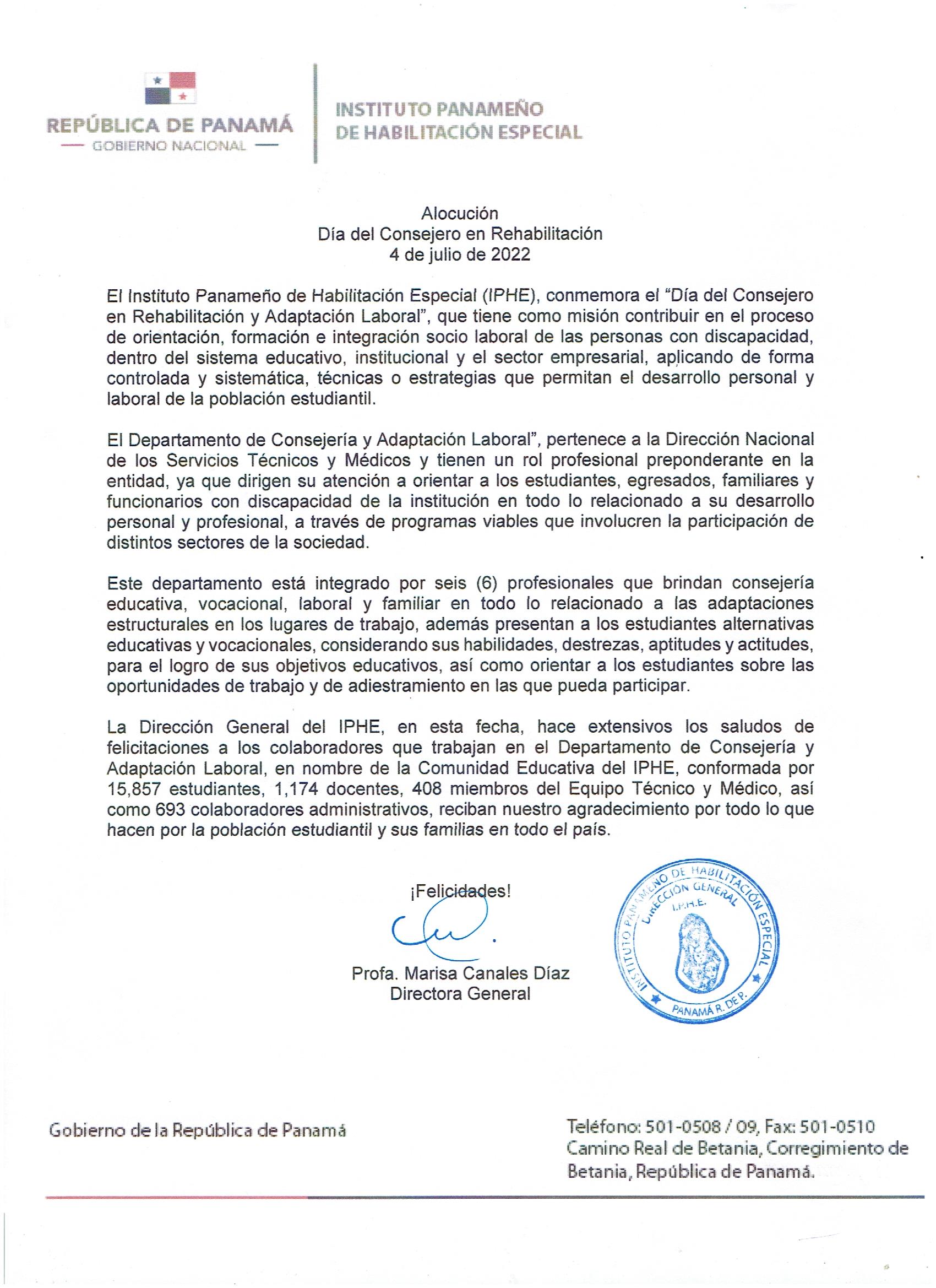 Día del Consejero en Rehabilitación 