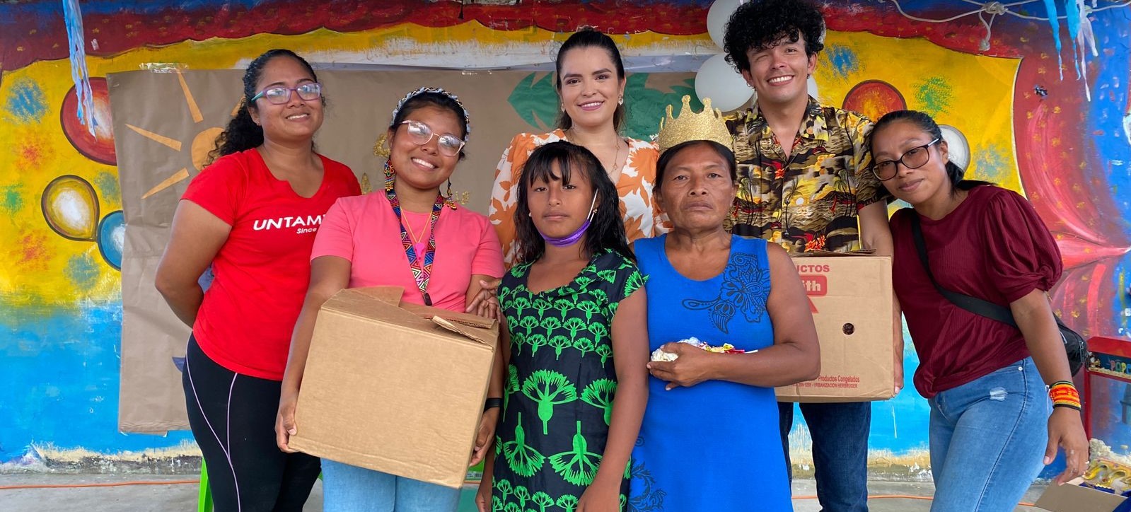 Actividad comunitaria inclusiva por 41° Aniversario en Guna Yala