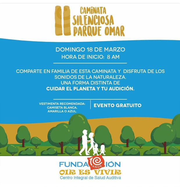 Fundación Oír es Vivir invita a la 'Caminata Silenciosa' 