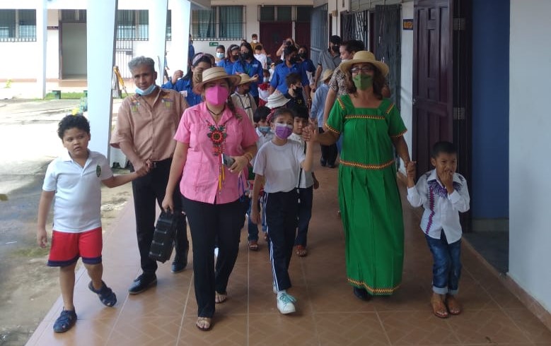 Estudiantes de Chiriquí resaltan tradiciones folclóricas