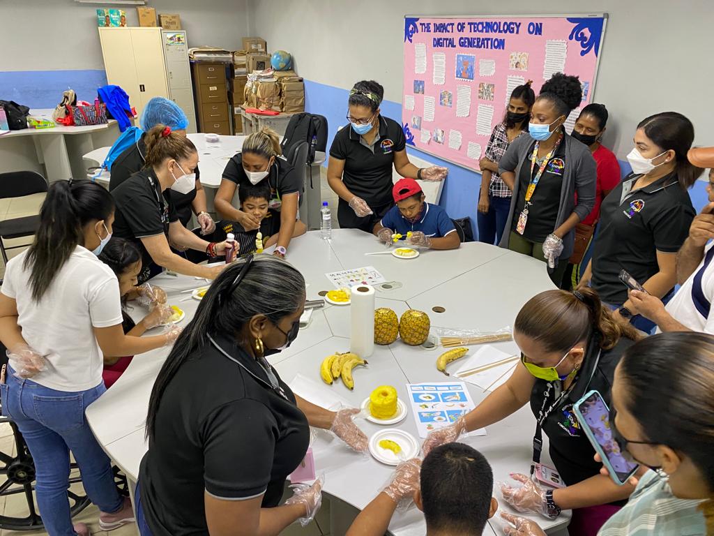 Taller Multidisciplinario a estudiantes de Chepo 