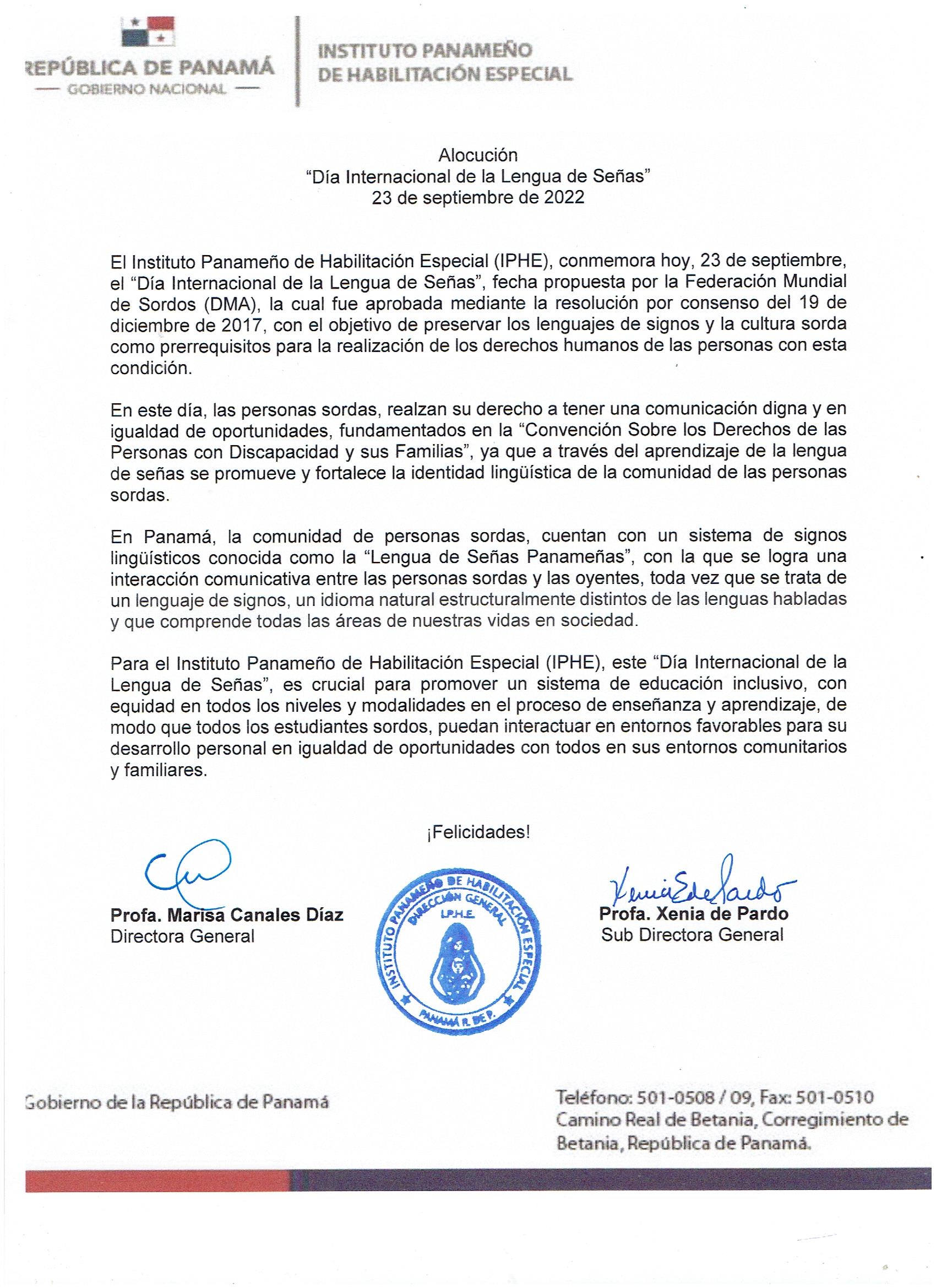 Día Internacional de la Lengua de Señas