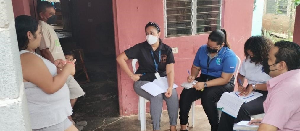 Profesionales del IPHE brindan acompañamiento en el hogar