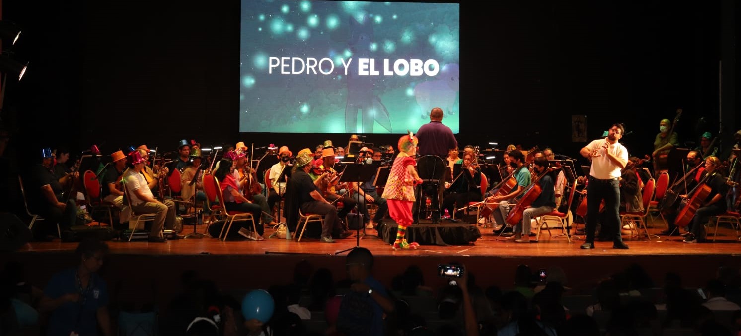 Estudiantes participan en taller musical con la Orquesta Sinfónica Nacional