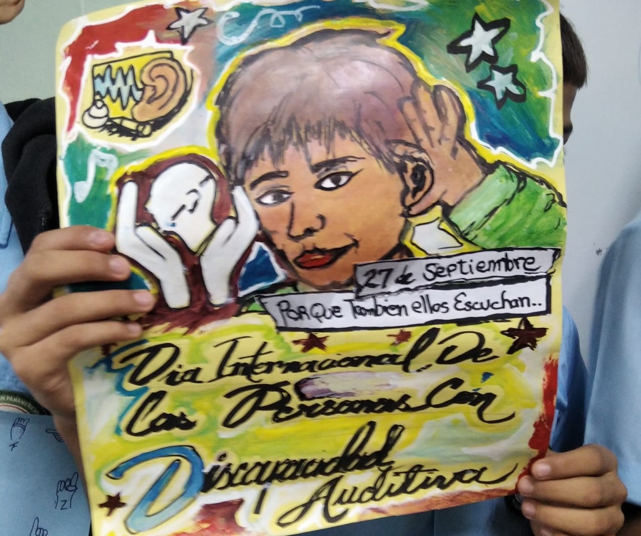 Estudiantes de inclusión explotan habilidades artísticas    