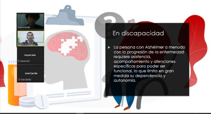 Comunidad Educativa es orientada en el Alzheimer 