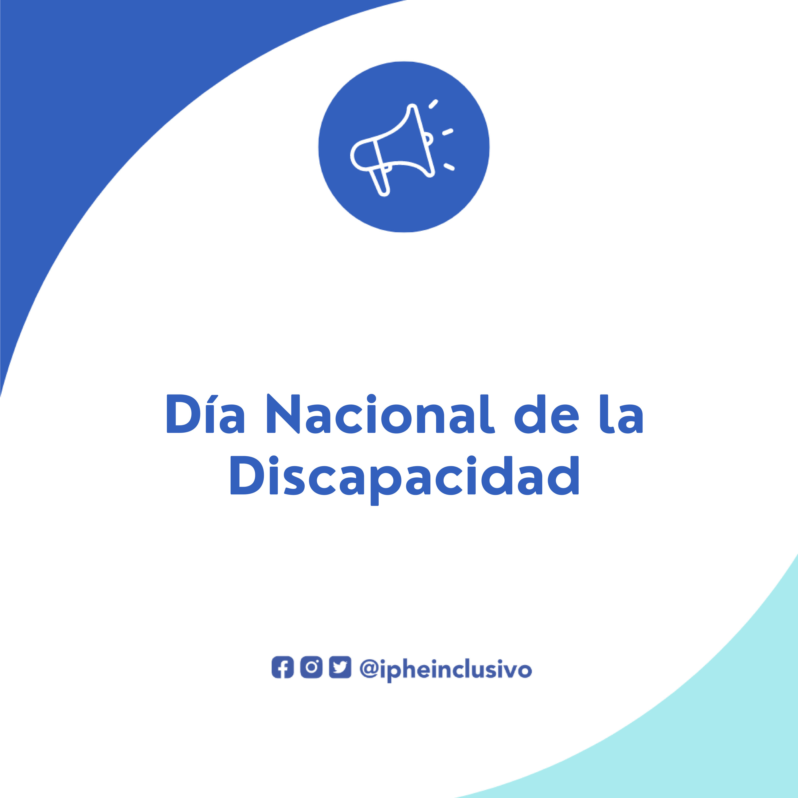 Día Nacional de la Discapacidad