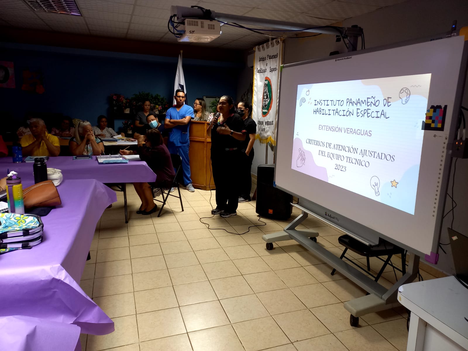 IPHE de Veraguas imparte lineamientos a los docentes previo al año lectivo