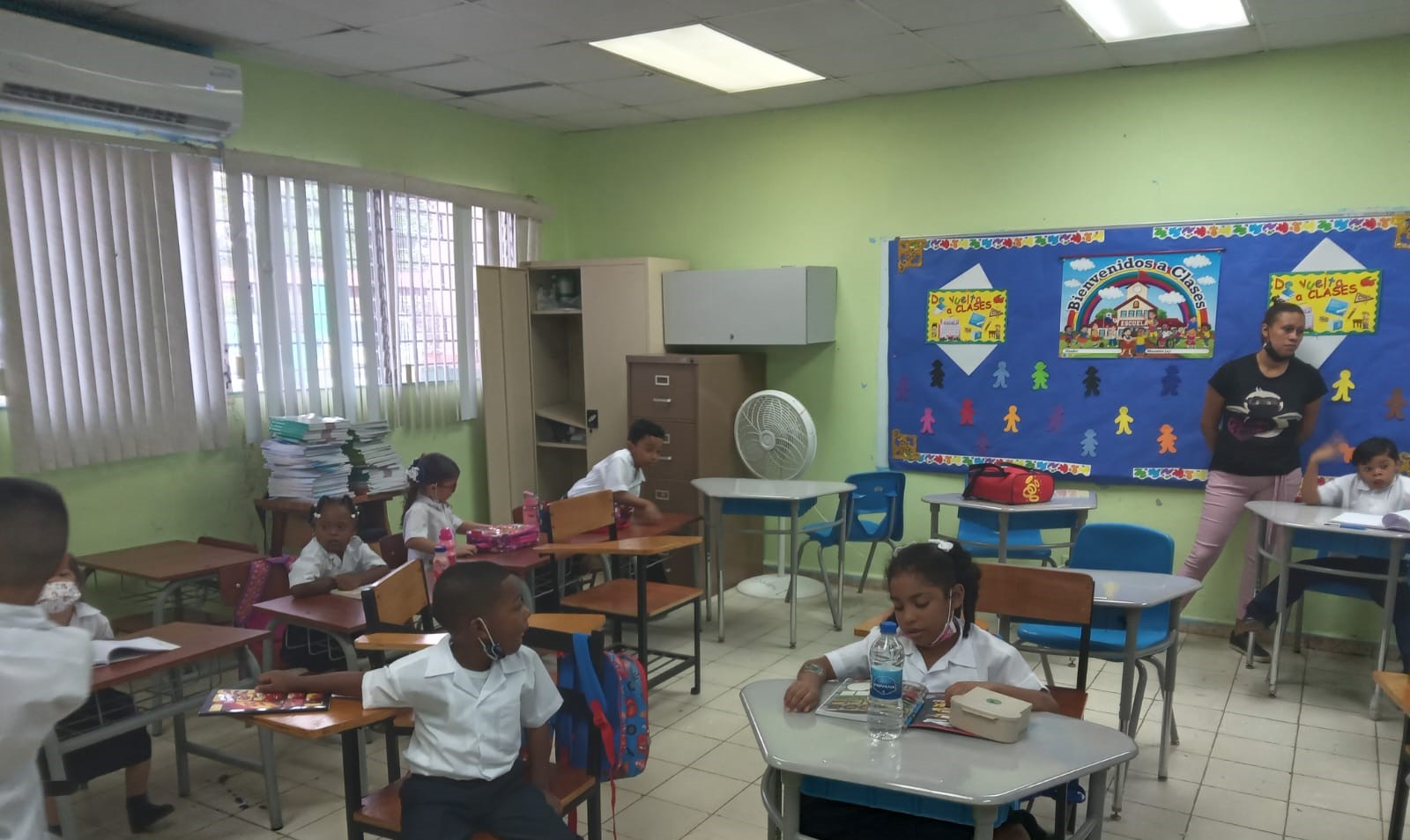 Acto cívico de inicio del año lectivo en IPHE Extensión Tocumen