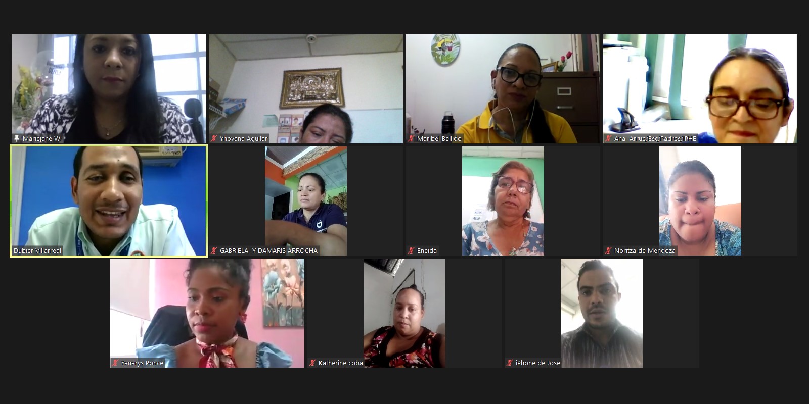 Madres participan del taller “Mujer y Discapacidad”