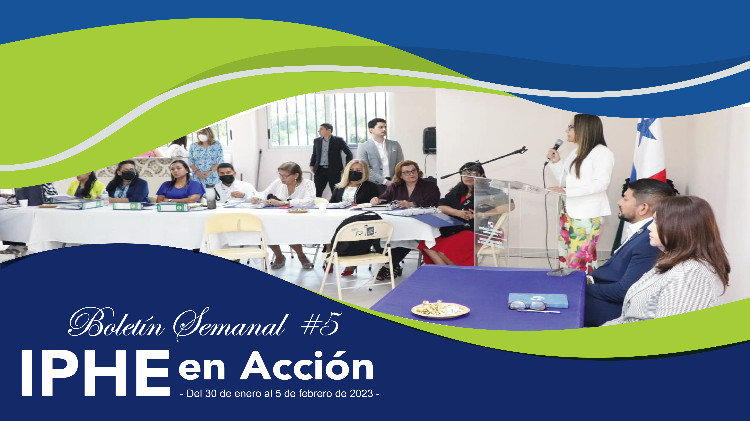 Boletín IPHE en Acción 5 - 2023