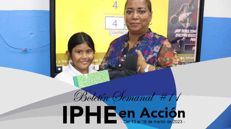 Boletín IPHE en Acción 11 - 2023