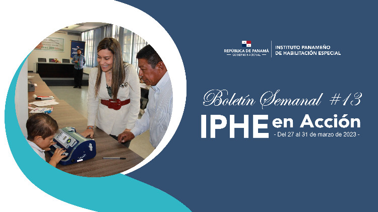 Boletín IPHE en Acción 13 - 2023