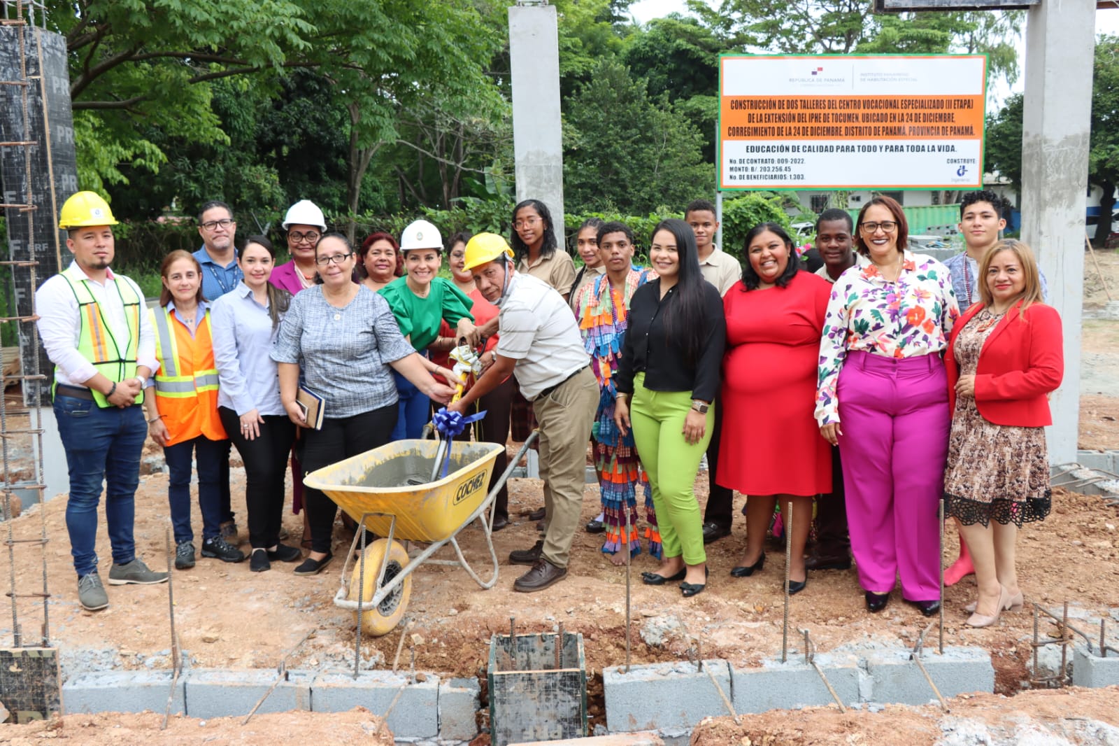 IPHE inicia la construcción de dos nuevos salones para CTI en Tocumen