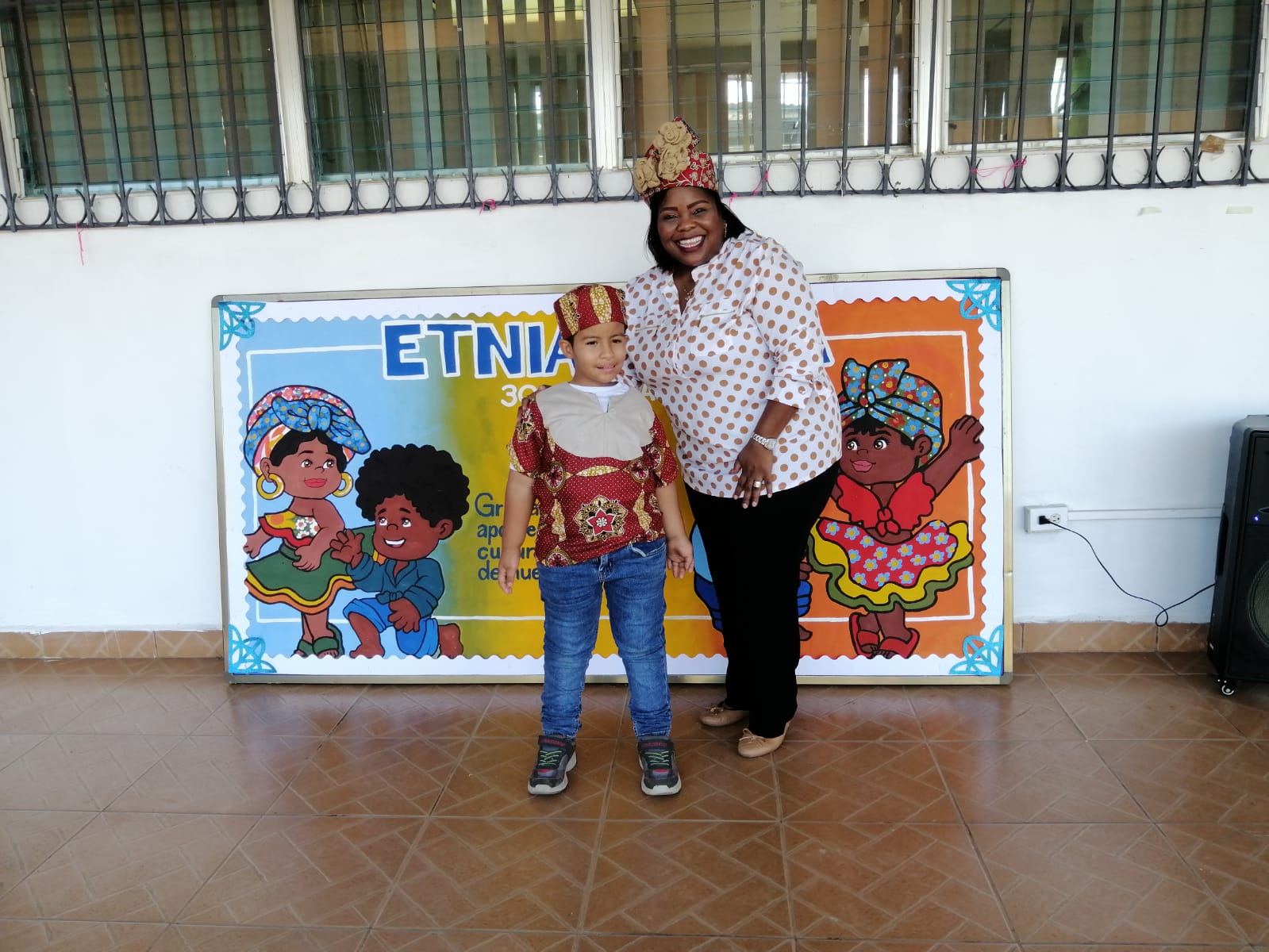 Estudiantes de la Extensión de Chiriquí resaltan los valores de la Etnia Negra
