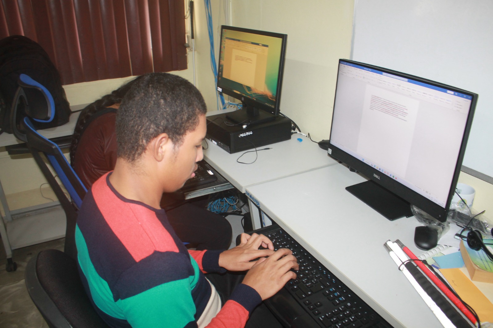 Fortalecen uso de sistema Braille con tutorías inclusivas