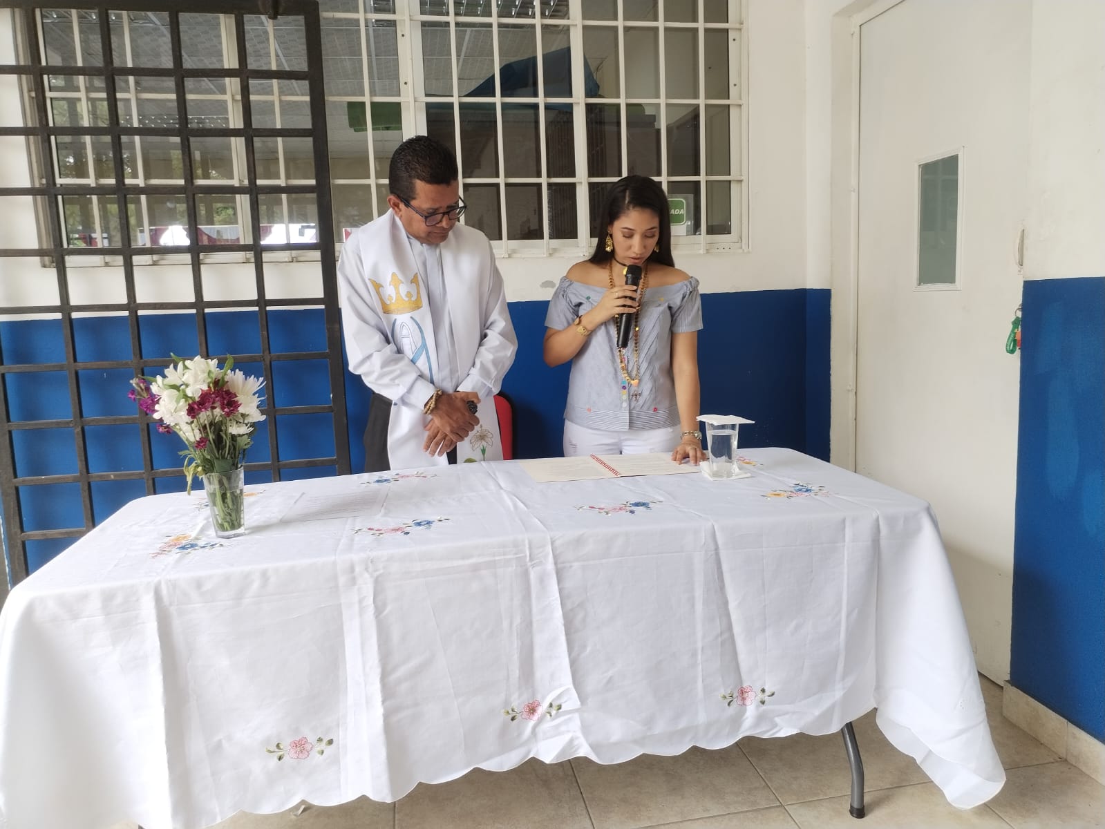 Conmemoran aniversario del IPHE Extensión de Tocumen con misa de acción de gracias
